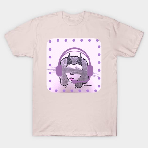 Gamer Girl T-Shirt by Glitch